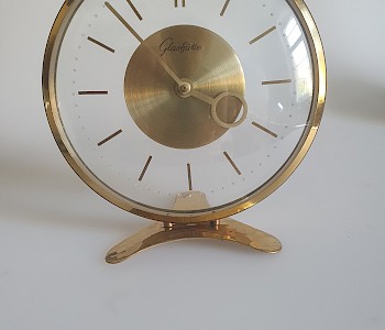 Glashütte Tischuhr ca. 1950/1960